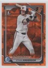 2024 Bowman Chrome Draft Sapphire Orange 13/25 Ethan Anderson #BDC-79 2gv