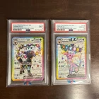 Umbreon and Espeon EX Premium Figure Collection Promos Sequential PSA 9 & PSA 10