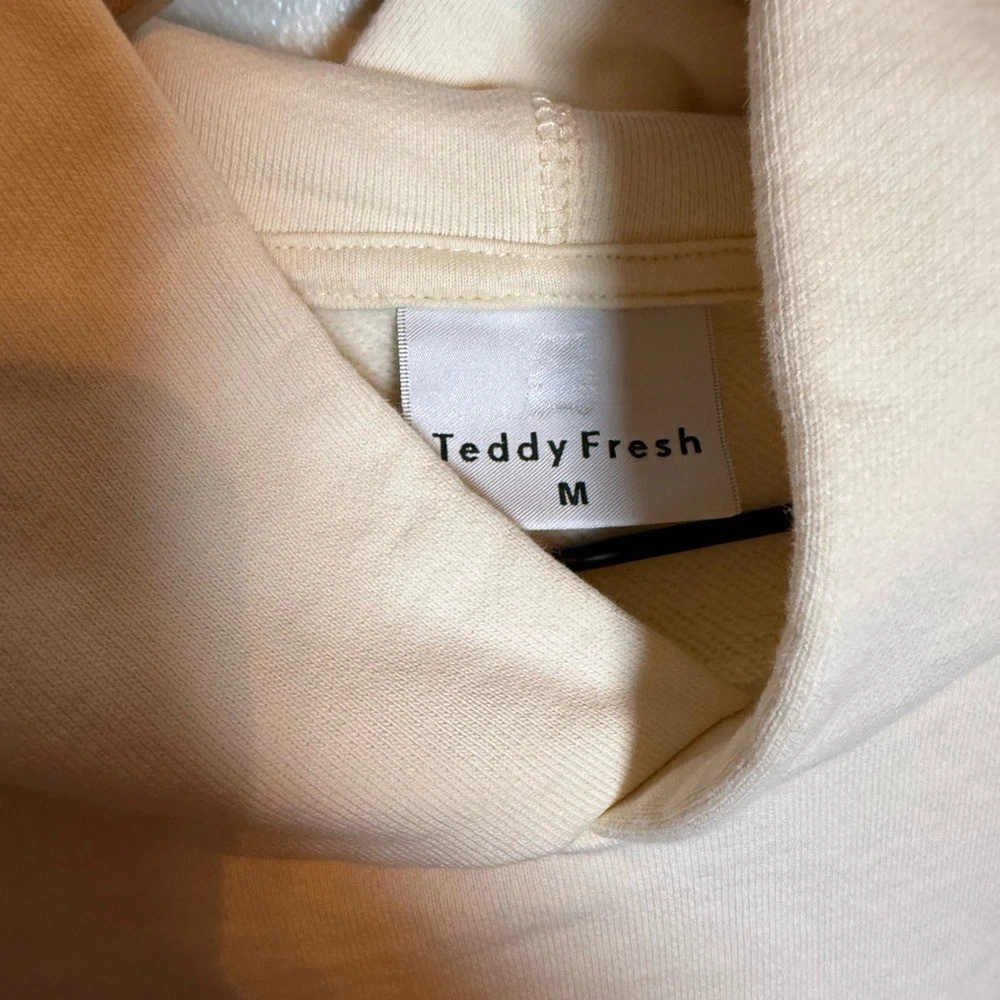 OFF WHITE Felpa con cappuccio orsacchiotto angelo fresco