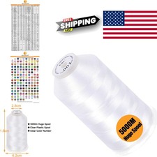 5000M Polyester Embroidery Machine Thread 40WT Ideal for Home and Commercial