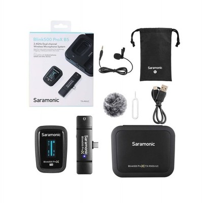 Saramonic Blink 500 Prox B5 Wireless Microphone System with Lavalier for iPho...
