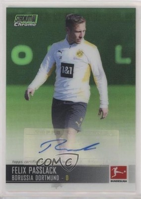 2021 Topps Stadium Club Chrome Bundesliga 72/99 Felix Passlack #CAC-FP Auto 1m1a