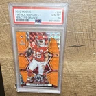 Patrick Mahomes II SuperBowl Mvp #293 Reactive Orange PSA 10