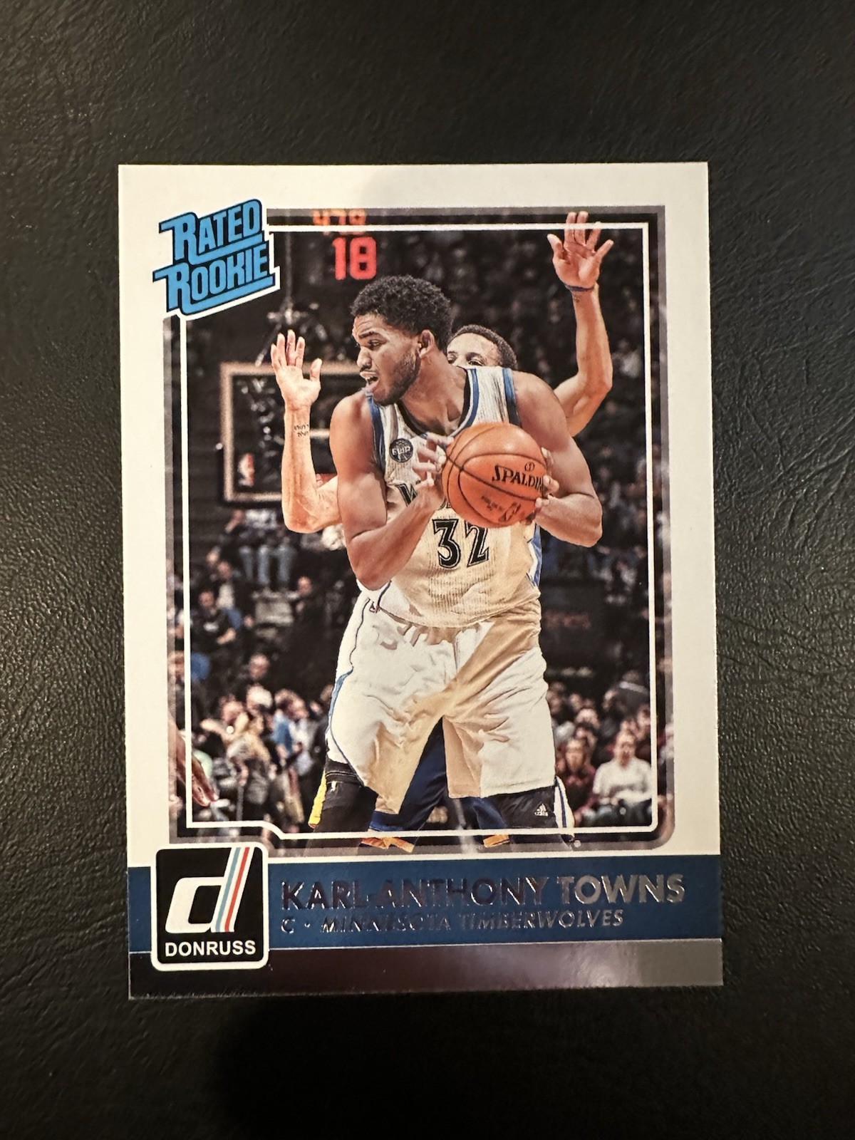 2015-16 Panini Donruss - Rated Rookie Karl-Anthony Towns #208 (RC)