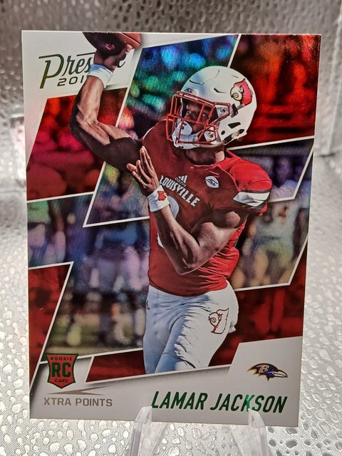 2018 Panini Prestige - Rookie Lamar Jackson #279 Xtra Points Green (RC)