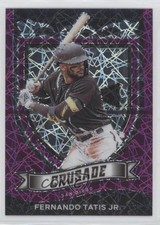 2021 Panini Chronicles Crusade Purple Velocity Prizm Fernando Tatis Jr #5 0xl5
