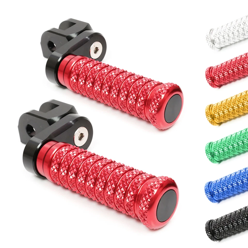 Clavijas de pie rojas M-Grip Rider de 25 mm para Ducati Sport 1000/S/BP todo el año Foto 2 de 4