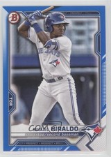 2021 Bowman Draft Blue 100/150 Miguel Hiraldo #BD-98 0o6v