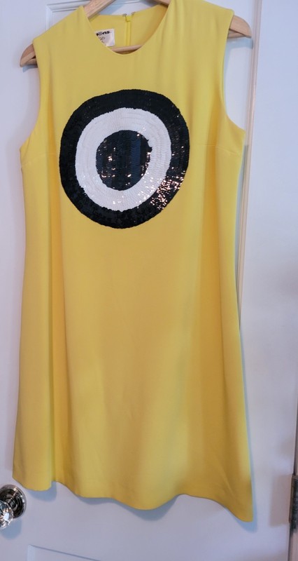 Rare "Giles Deacon x Minions" Dress (2015) UK 12 / US 8  Minions | Despicable Me