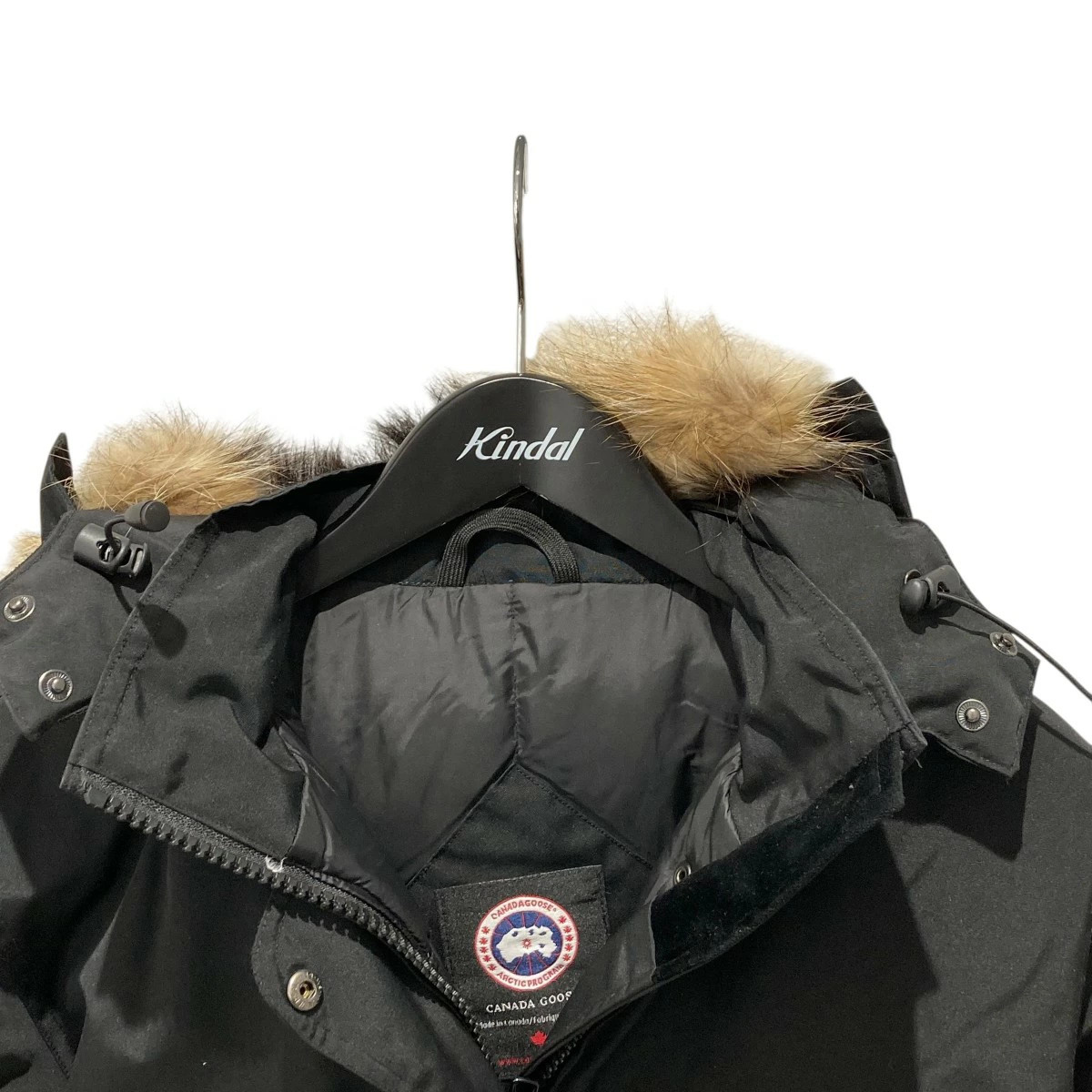 CANADA GOOSE TRILLIUM Hoodie Down Coat Black Size: M [120126] (Canada Goose) thumbnail 3