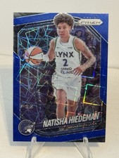 2025 WNBA Panini Prizm BLUE VELOCITY #53 Natisha Hiedeman Minnesota Lynx
