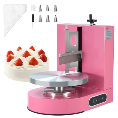 #ad #ad 4 12quot; Cake Cream Decorating Machine Cake Spreading Frosting Smearing Machine $289.59