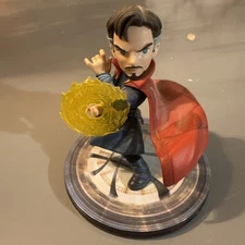 Quantum Mechanix Doctor Strange Q Fig Figure Dr Marvel Avengers Figurine 3.75”