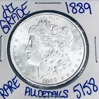 1889 MORGAN SILVER DOLLAR AUTHENTIC HI GRADE U.S. MINT COIN FREE SHIPPING 5158