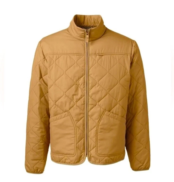 LANDSEND Mens Size XL Quilted Insulated Warm Lightweight Jacket Reg $159