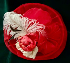 Kentucky Derby/Party/Wedding Wide Brim Hat