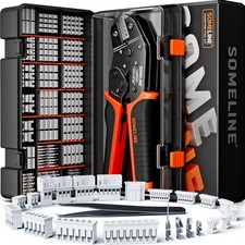 Crimp Tool Connector Kit, JST-SH 1.0mm/PH 2.0mm Connector Set, 21 Types of