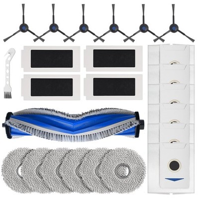 Ecovacs Deebot T30 Pro Omni Zubehörset 1 Hauptbürste 6 Wis