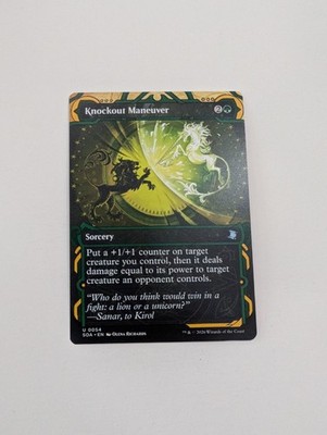 MTG - Knockout Maneuver - Secrets of Strixhaven: Mystical Archive NM/M Condition