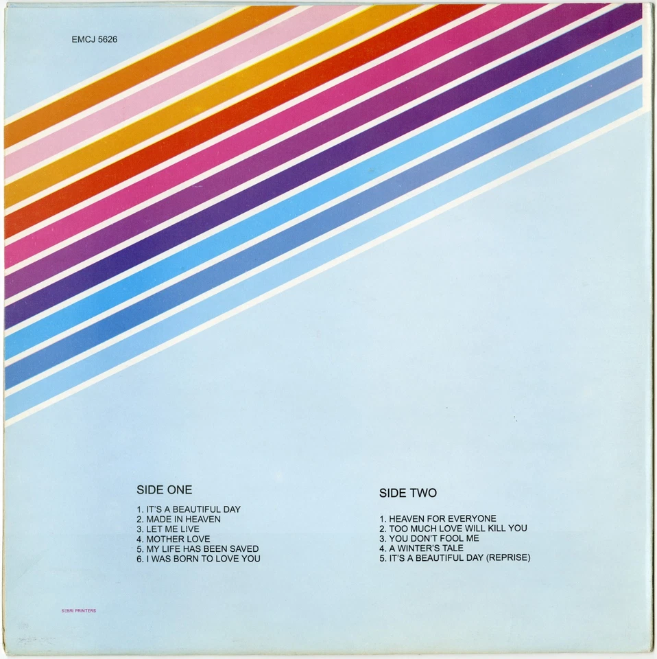 QUEEN - Made In Heaven (1995 *MISPRINTED* Zimbabwe Vinyl LP - EMCJ 5626) Foto 2 de 4