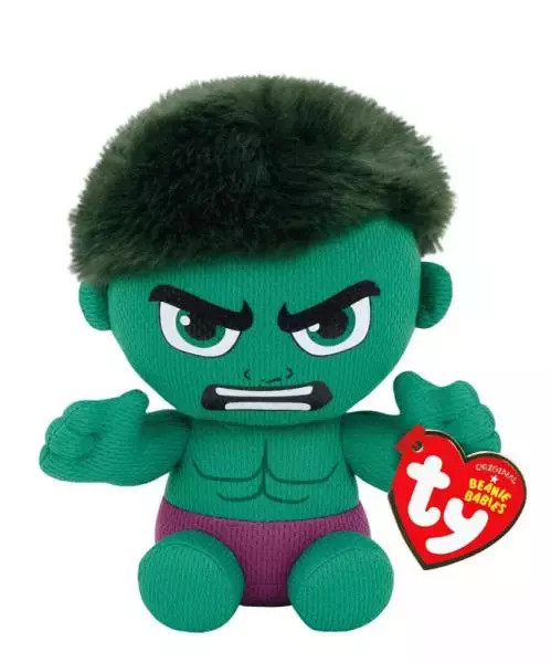 8421411917 Maskotka Ty Beanie Babies Marvel Hulk 15cm 41191 Ty Inc 4990₽