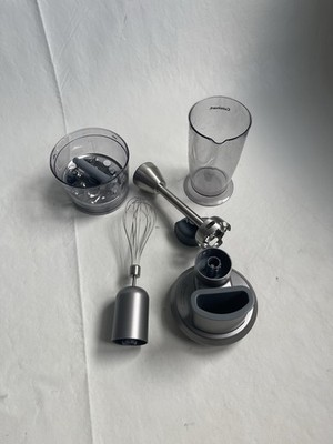 Cuisinart Immersion Hand Blender Set Motor Shaft Whisk Chopper Beaker Attachment