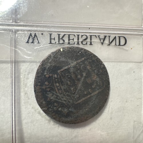 4 Coin VOC Copper Duit Dutch East Indies Co. Album with COA COBM-6243 - Picture 10 of 14
