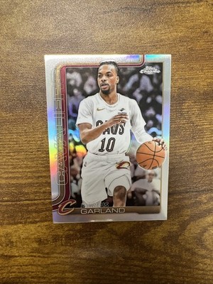 DARIUS GARLAND 2025-26 TOPPS CHROME #76 REFRACTOR