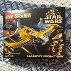 LEGO Star Wars Naboo Fighter 7141 174 pcs Box Vintage Complete Set Age 7-12
