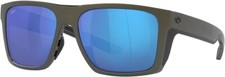 NEW Costa Del Mar LIDO Polarized Sunglasses Moss Metallic / Blue Mirror Glass