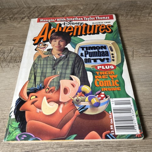 Disney Adventures Magazine Lot Jim Carrey Timon Pumbaa Jonathan Taylor Thomas - Picture 4 of 9