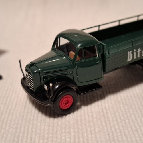 BREKINA 1:87 Nr. 4317 Borgward B 4500 Bierwagen m. Hänger "Bitburger Pils" - Bild 3 von 6