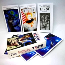 Tarot Oracle Cards Deck The Röhrig Tarot 78 cards Rohrig 78 manual Eng