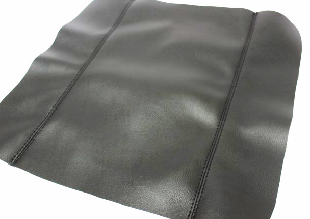 Gray Synthetic Leather Console Armrest Cover For Ford F250 Jump Seat 2011-2016