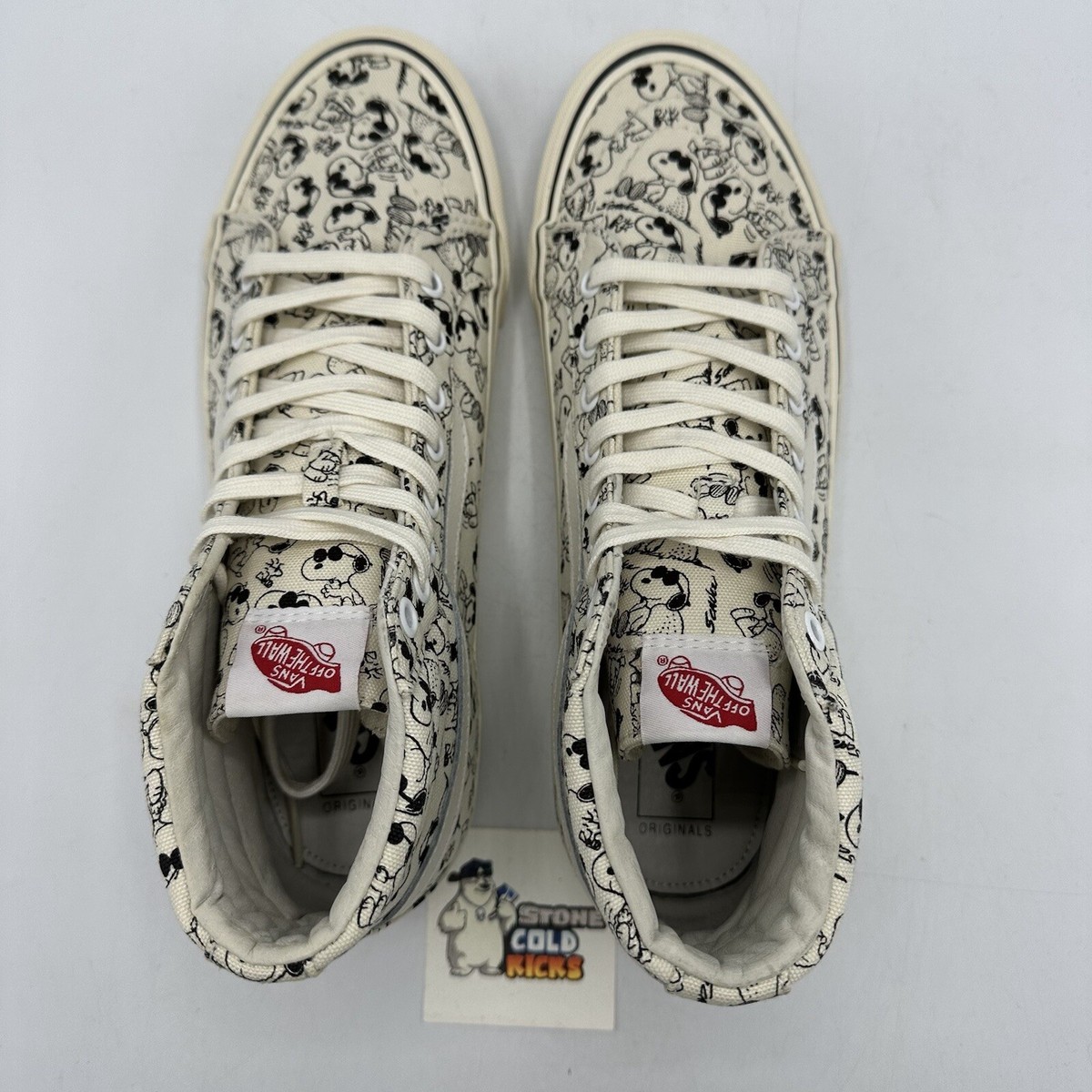Vans Camp Snoopy OG SK8 Hi LX - Size 9.5 VN-0OZEDD6 Peanuts