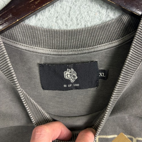 Darc Sport Wolves T Shirt Mens XL Premium Vintage Faded Gym Graphic RARE 90/1000 - Picture 3 of 14