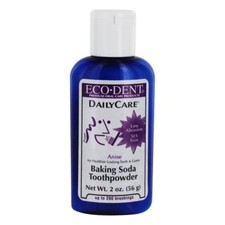 Eco Dent DailyCare Anise Baking Soda Toothpowder with Low Abrasion 56g 2 Ounce