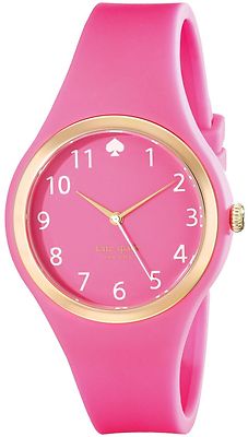 KATE SPADE New York Ladies Rumsey Pink Silicone Strap Watch  display picture 2