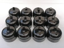 Bakelit Schalter Lichtschalter alt retro Art Deco Porzellan Kippschalter Aufputz