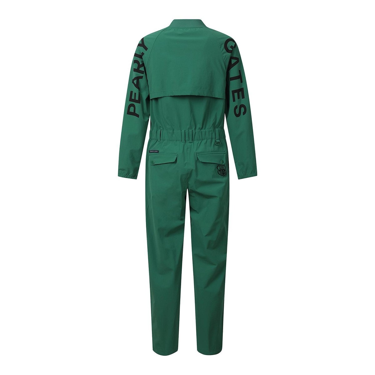 【PEARLY GATES】 Women's Banded Strap Sleeveless Jumpsuit Genuine PEARLY GATES GOLF Womens Logo Print Banded Neck