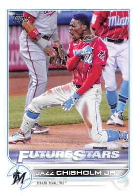 2022 Topps #6 Jazz Chisholm Miami Marlins    
