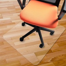 Rollable Chair Protection Mat - Durable Material, No Floor Marks