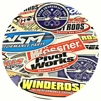 Performance Parts Misc 10 Sticker GRAB BAG Polaris Ski-doo Sea-Doo WSM Hot Rods