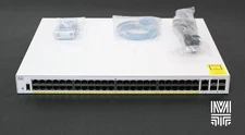Cisco C1000FE-48P-4G-L 48 Gigabit Ethernet PoE Smart Eligible Ethernet Switch