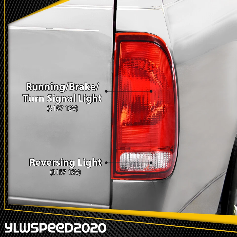 Juego de luces traseras aptas para Ford F-150 1997-2003 1999-07 F-250 Super Duty izquierda derecha Foto 3 de 4