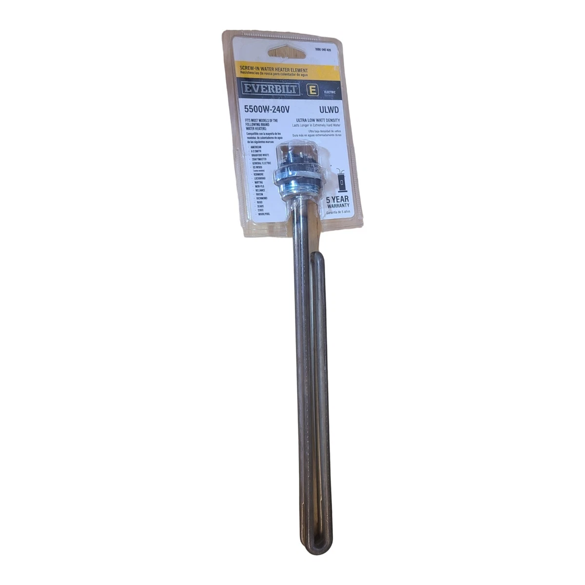 Everbelt 5500 W 240V Water Heater Element 1000045 5500 watt | eBay