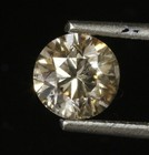 GIA loose certified .97ct I1 Natural Fancy Light Brown round brilliant diamond  — photo 1