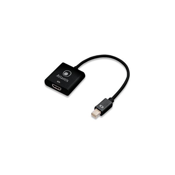 CAVO ADATTATORE ATLANTIS mini DISPLAY PORT miniDP TO HDMI 17cm A04-MINIDP_HDMI