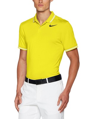 NIke Flyknit Tipped Golf Polo Shirt 