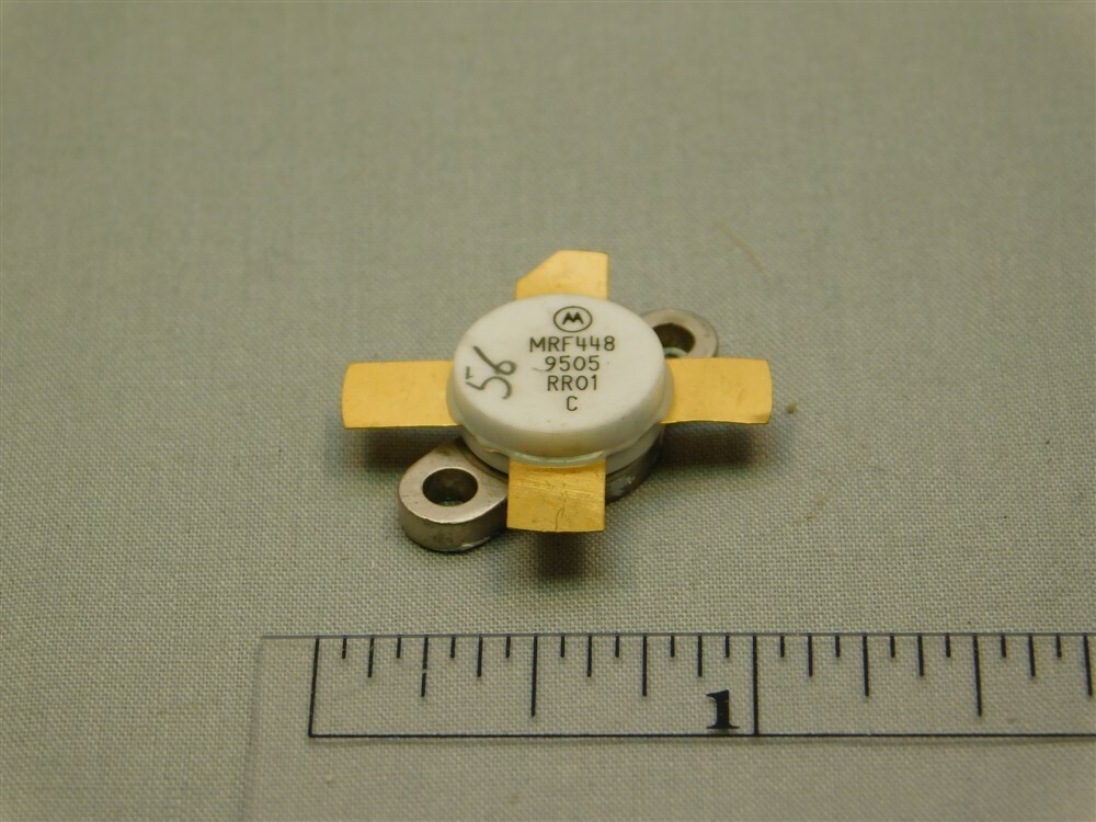 Original Motorola MRF448 NPN Silicon RF Power Transistor Original Motorola MRF448 NPN Silicon RF Power Transistor